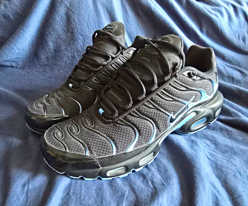 Nike air max plus nere - nere, blu