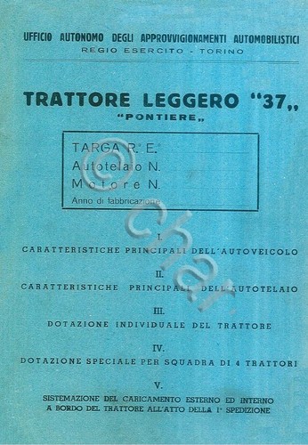 Esercito trattore leggero spa - esercito,
