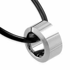 Collana Uomo Caucciù Con