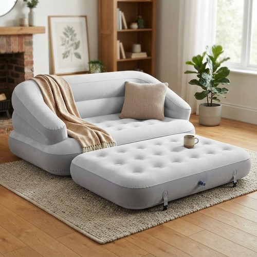 Divano letto floccato
