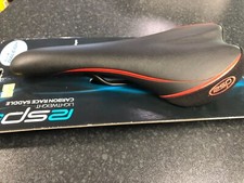 RSP Sella da corsa leggera in carbonio, guide e base in carbonio, 154 gm