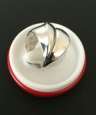 Anello in Argento Massiccio 925 Gioiello Artigianale di Argenteria Made in Italy