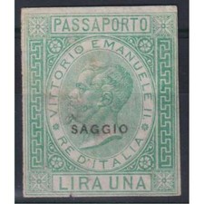 REGNO 1864 SAGGIO DE LA RUE