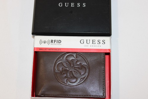 Guess portafoglio bifold - bifold, pelle