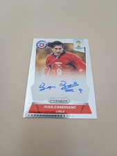 Iván Zamorano Auto Autógrafo