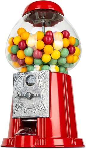 Macchina gumball metallo - macchina, in