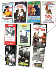 10 FAMOSISSIMI FILM VHS