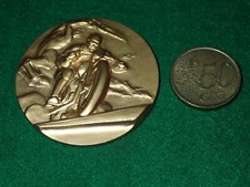 MOTO CLUB TORINO CAMPIONATO SDI SOCIETA' I° CLASSE 1954 PLACCA PIASTRA