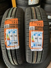 4 Pneumatici estivi 165 65 15 + 185 60 15 Tracmax TX2 gomme nuove per smart