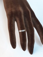 anello fede fedina oro bianco