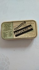 Scatola Medicine Borocillina Latta Schiapparelli Vintage Epoca Farmacia 