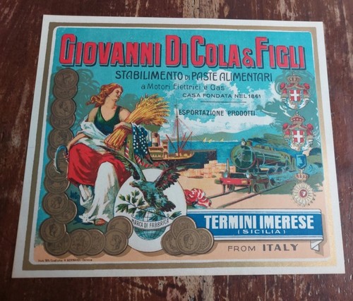 Etichetta giovanni cola - etichetta,