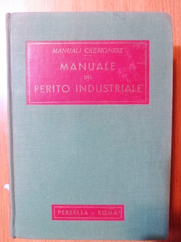Manuale perito industriale - manuale, di