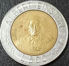 SAN MARINO MONETA BIMETALLICA