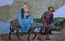 STUPENDA FUGA IN EGITTO SANTINO VON PREGHIERA DI PAPA FRANCESCO