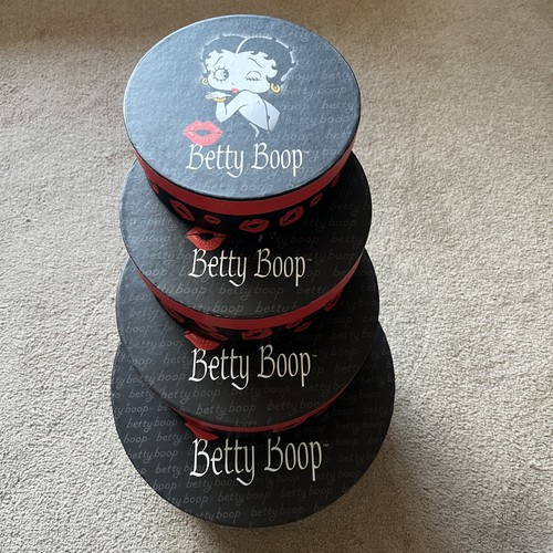 Betty boop set - 4, round