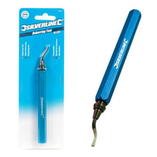 Silverline Expert Set lame di ricambio in alluminio per sbavatura metallo plastica P502