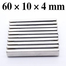 1 MAGNETE NEODIMIO 60x10x4 MM
