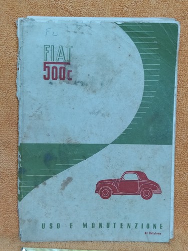 Fiat 500 libretto uso - ,