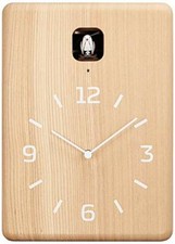 Lemnos Cucu Cuculo Orologio Naturale Lc10-16 NT da Parete Nuovo Giappone