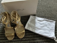 Jimmy Choo Lance Beige Patent