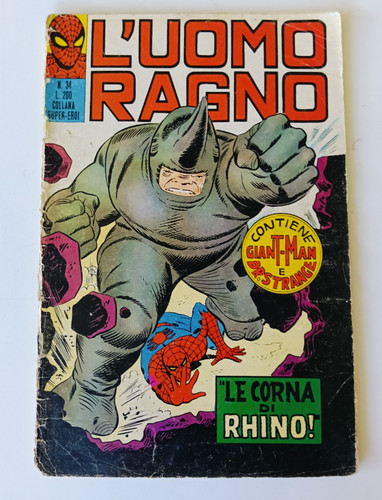 Uomo ragno le - ragno, n.34
