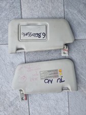 ALETTE PARASOLE DESTRA E SINISTRA NISSAN MICRA TERZA SERIE MODELLO COME FOTO