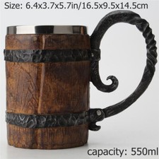 1PC Simulazione IN Legno Tazza