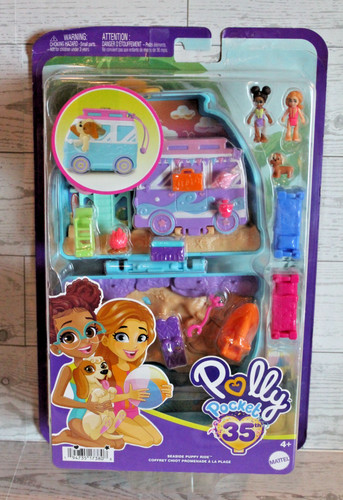 Polly pocket seaside puppy - seaside,