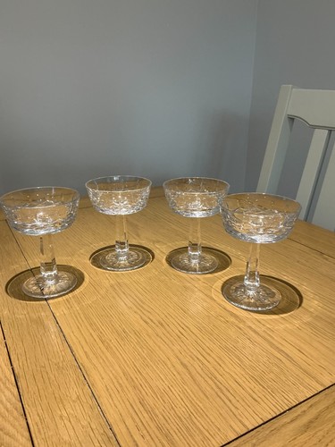 Four wedgwood crystal - four,
