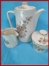 porcellane monopoli d'Italia set the latte e zuccheriera vintage 3 pezzi anni 50