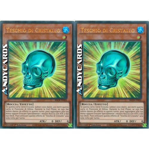 Teschio cristallo - 2x, di