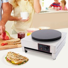 Crepiera per pancake 16" commerciale griglia crepiera antiaderente grande piastra calda