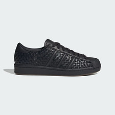 Scarpe Adidas Superstar Vintage Woven da uomo in nero e blu