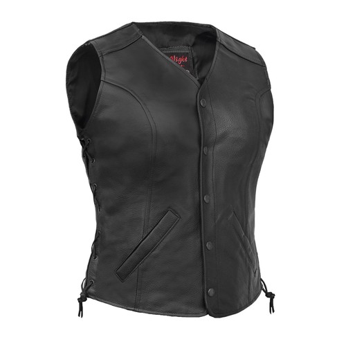 Giubbotto moto donna pelle