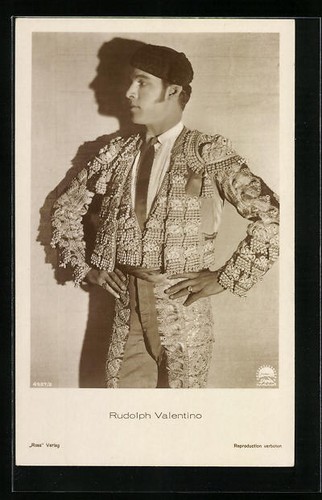 Attore rodolfo valentino - attore,