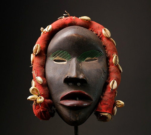 Maschera africana legno - maschera,