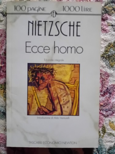 Saggio filosofia ecce homo - saggio, di