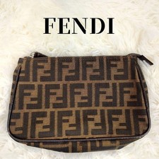 Fendi Zucca Canvas Pelle