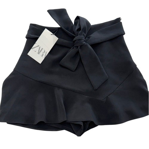 Zara skort donna - nero, con