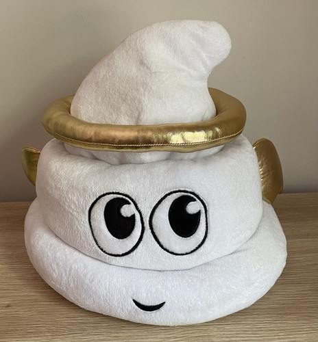 Cappello peluche emoji cacca - emoji,