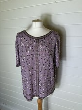 CC TOP CON PERLINE PAILLETTES