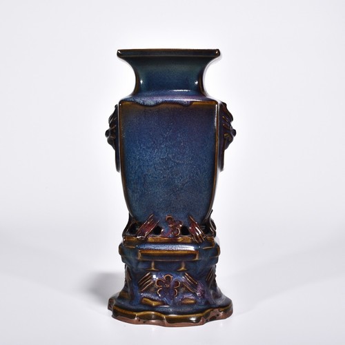 Vaso quadrato vecchio - quadrato, 10,3"