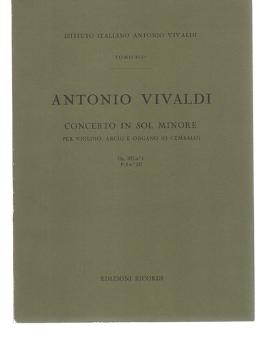 Vivaldi concerto sol - concerto,