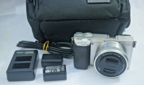 Sony alpha 6000 con obiettivo - 6000,