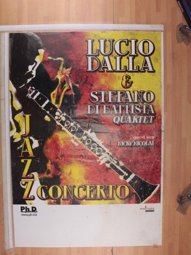 Poster concerto lucio - poster, dalla