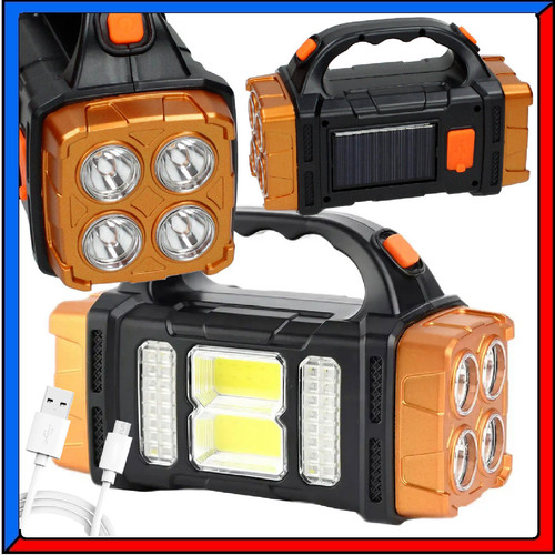 Torcia led ricaricabile luce - torcia,