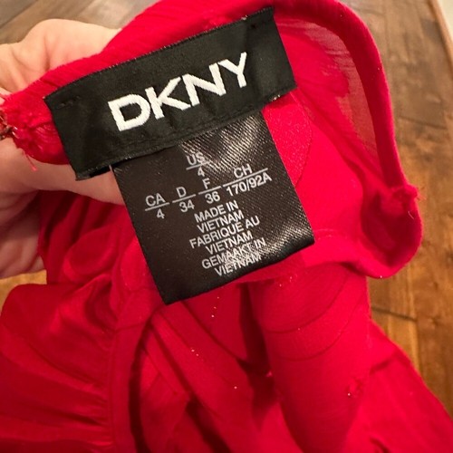 Abito rosso festa - rosso, dkny