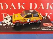 Die cast 1/43 Modellino Auto Renault 5 Alpine Turbo RMC 1978 J. Ragnotti