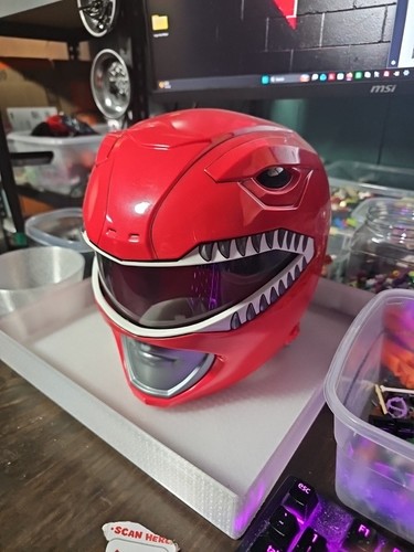 Casco ranger rosso - rosso, hasbro